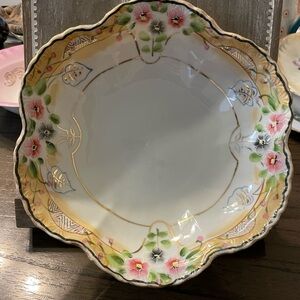 Floral Porcelain Dinner Plate